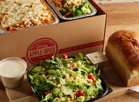 apple spice lunch box menu